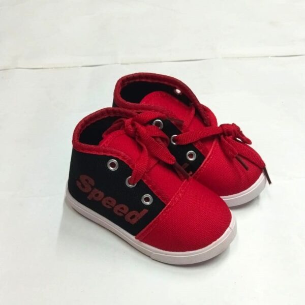 kids stylo boys shoes red