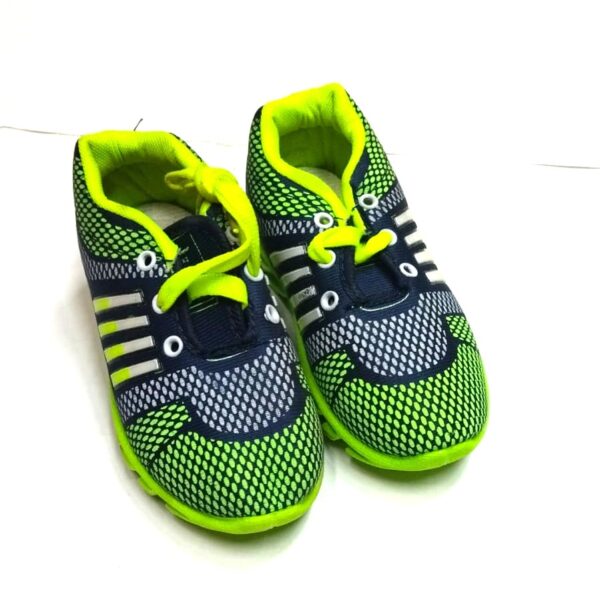 jio kids shoes green