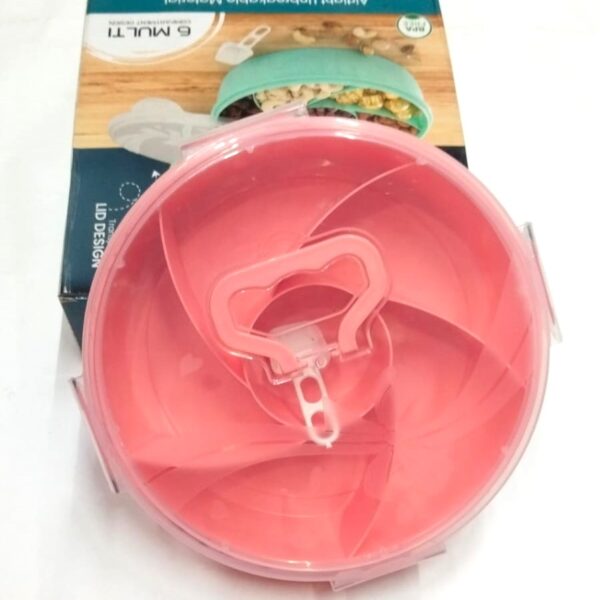 dryfruit box multi compartment design